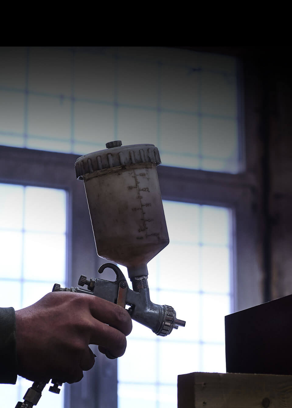 Spray Application on Vehicle Panel